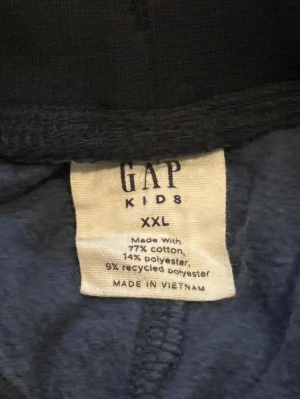 GAP Kids Boys Lot of 2 XXL Blue & Red Camouflage Jogger Pants